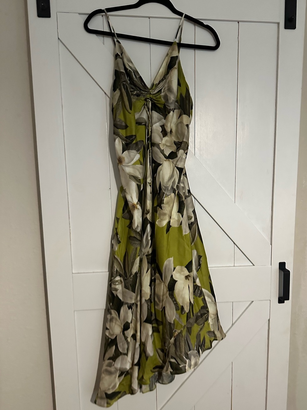 All Saints A symmetrical slip dress